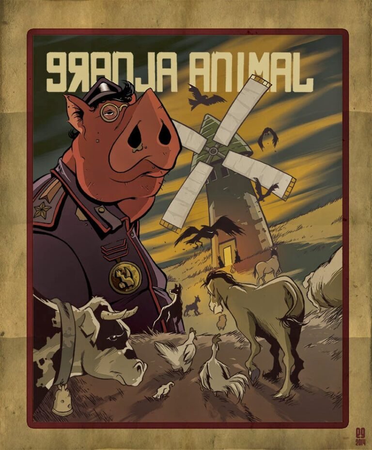 Rebeli&oacute;n en la granja de George Orwell
